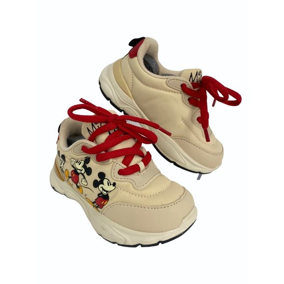 Zara Disney Other - Disney ZARA Baby Mickey Mouse Shoes Toddler Kids Size US 6 EU 22